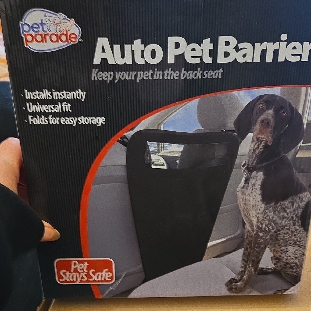 Auto Pet Barrier - Black NWT